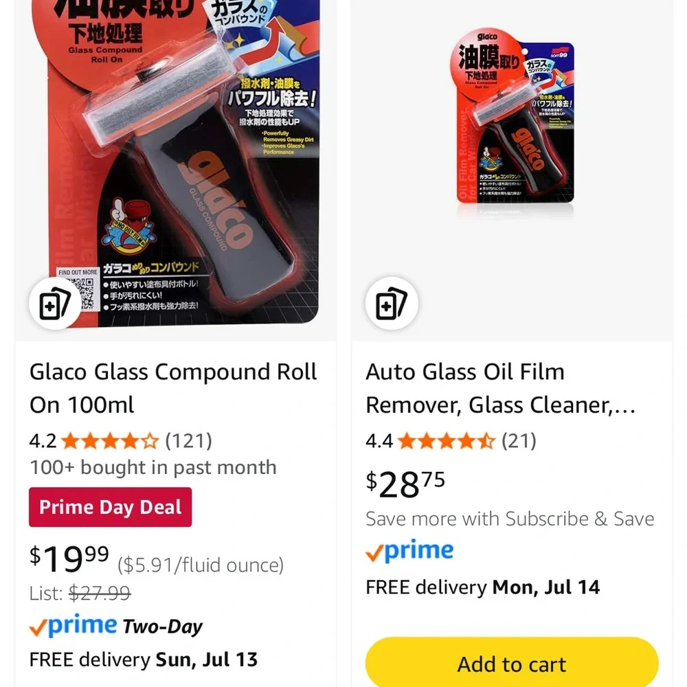 Glaco Glass Compound Roll On - Picture 2 of 3